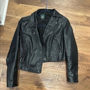 Wild Fable Black Leather Jacket